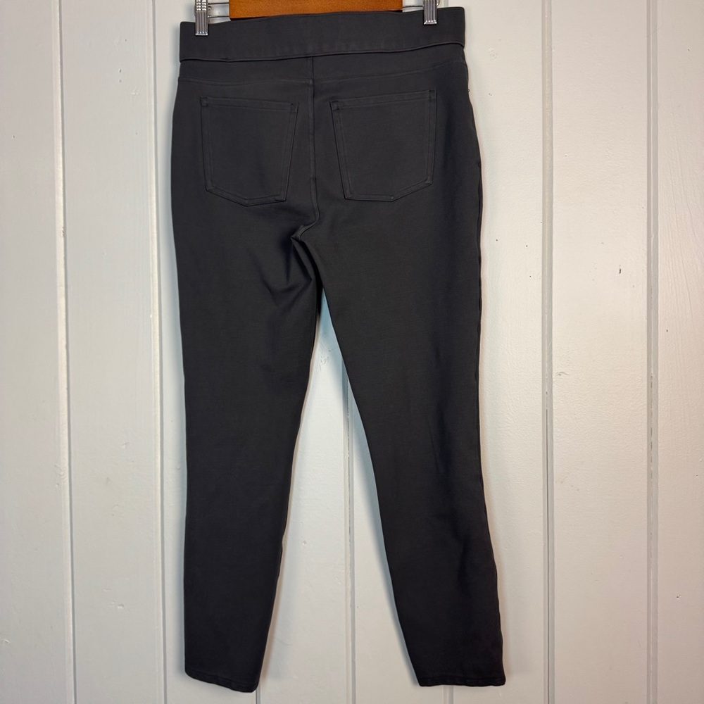 Spanx The Perfect Ankle‎ Pants 4 Pocket Style Charcoal Gray Size L - Picture 8 of 13